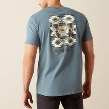 Load image into Gallery viewer, Ariat Mens Eagle Rock Might Denim T-Shirt.