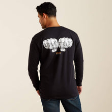 Load image into Gallery viewer, Ariat Rebar String Bare Knuckle Long Sleeve T-Shirt