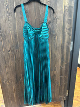 Load image into Gallery viewer, Wishlist Satin Pleated Midi Dress