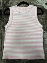Load image into Gallery viewer, Striped Knit Tank Top