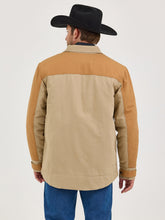Load image into Gallery viewer, Wrangler Men’s Mixed Canvas Chore Jacket.