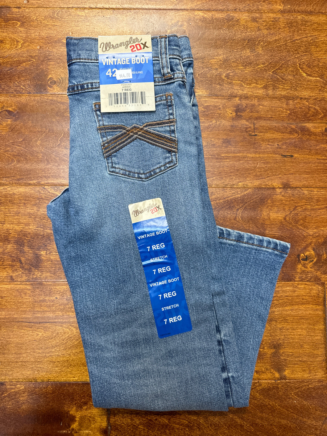 Boys Wrangler Western 20X Vintage Bootcut Jeans