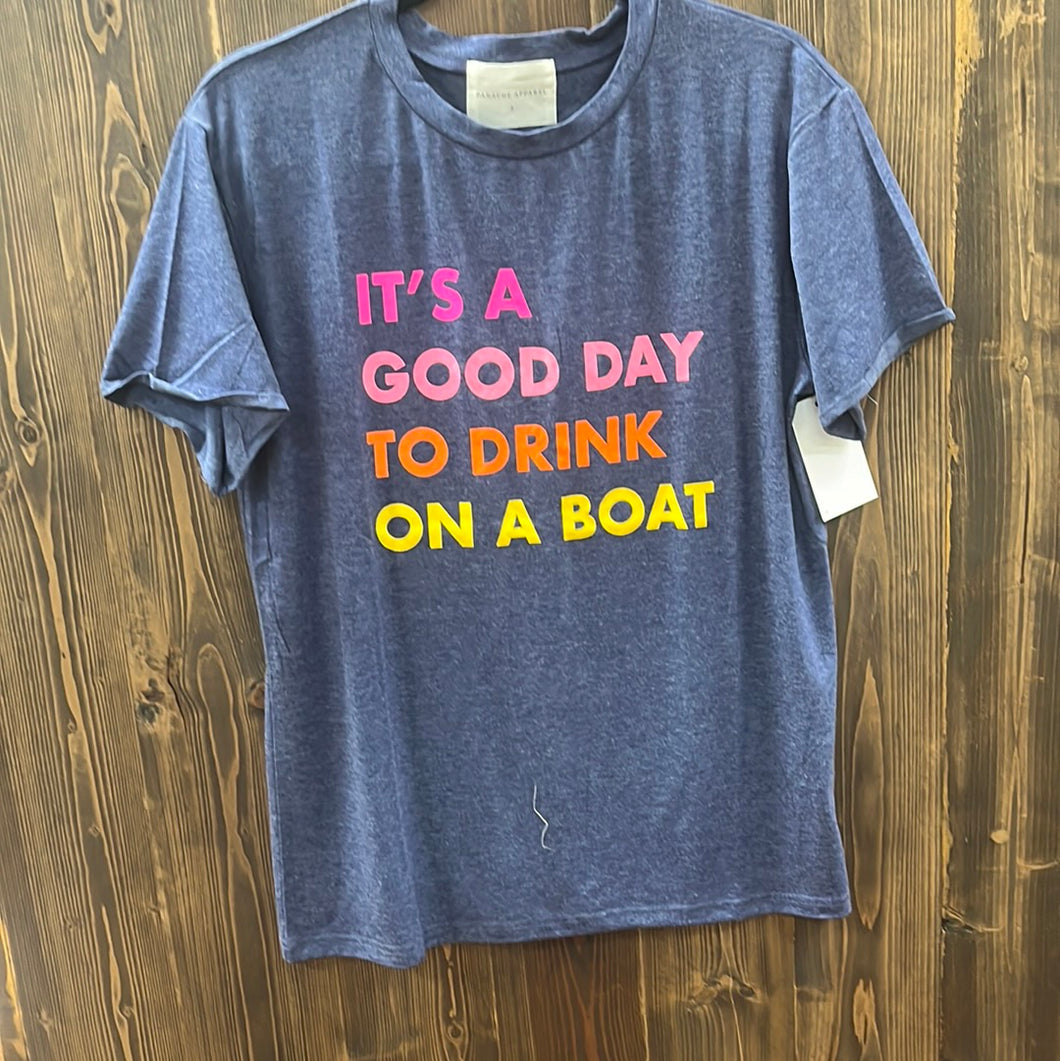 Panache Drink on a boat tee