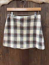 Load image into Gallery viewer, Women’s Plaid Pencil Mini Skirt