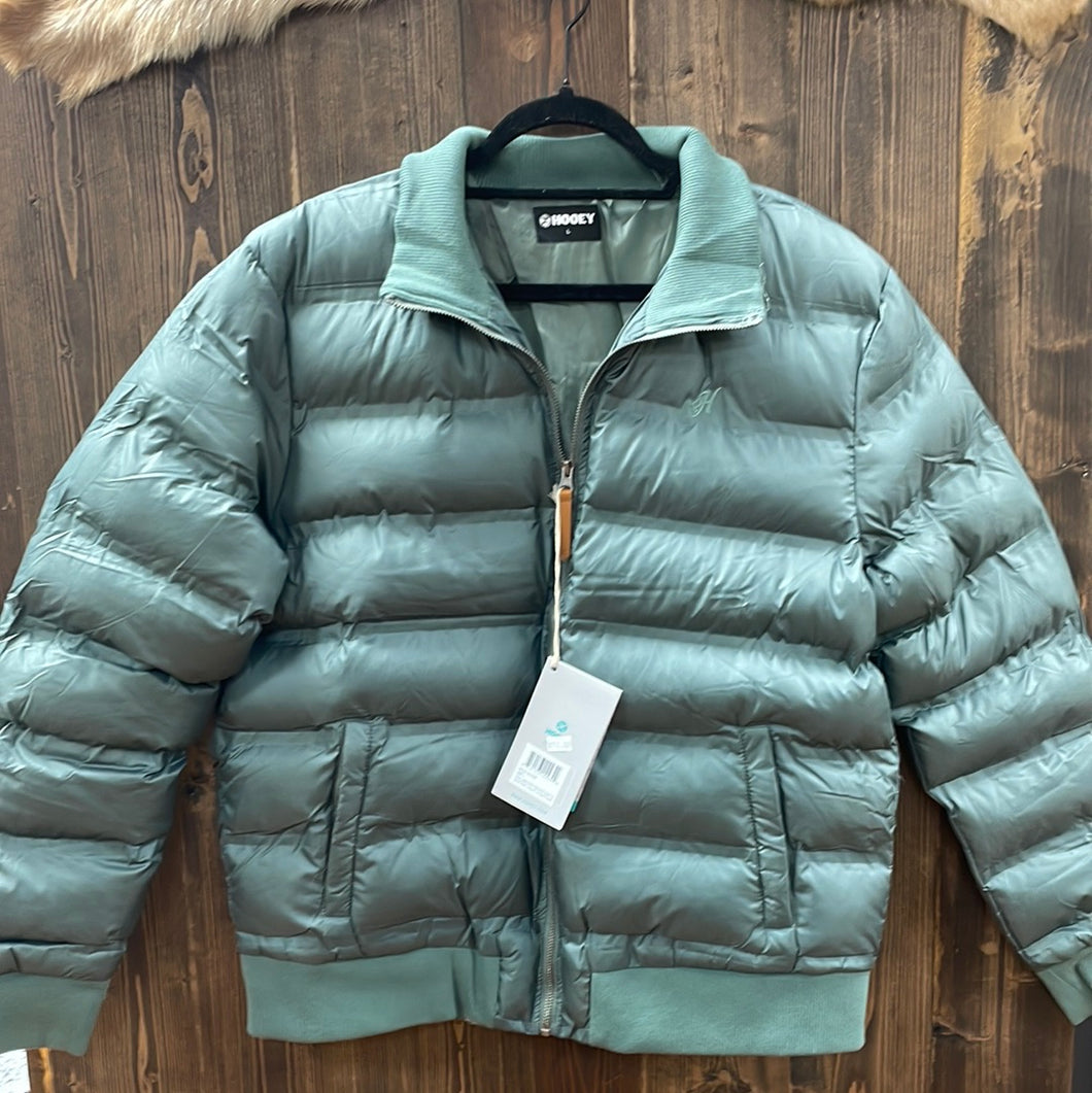 Hooey Ladies Quilted Track Jacket, Green