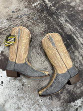 Load image into Gallery viewer, Men’s Dan Post Grey/Bone Python Stryker Snip Boot