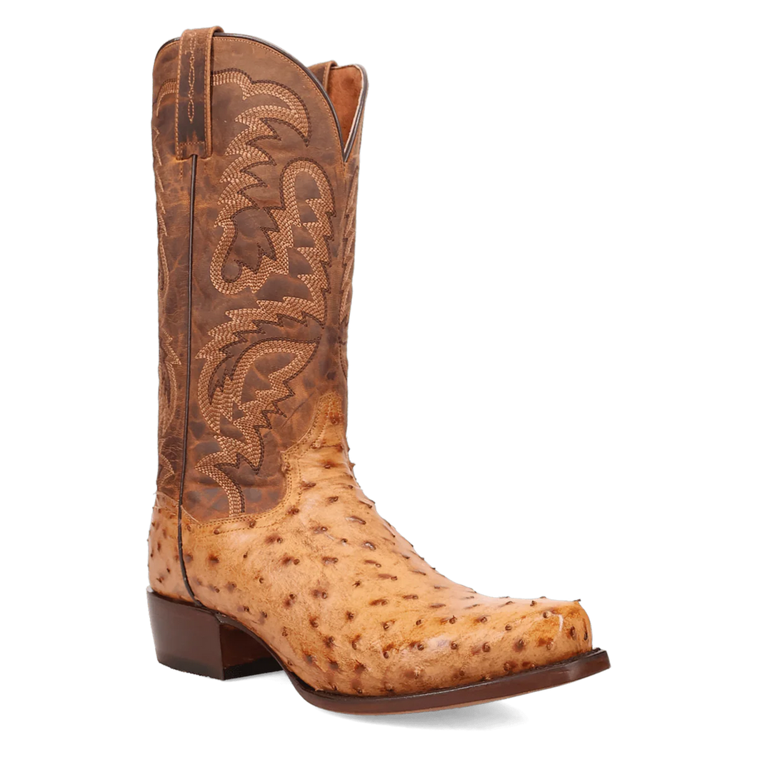 Men’s Dan Post Marco Full Quill Ostrich Boot.
