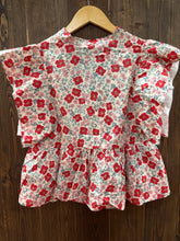Load image into Gallery viewer, Women’s Floral Print Buttoned Top