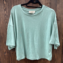 Load image into Gallery viewer, Lounge Boyfriend Crop Tee