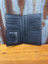 Load image into Gallery viewer, Men’s Tooled Leather Longhorn With Cowhide Wallet