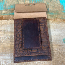 Load image into Gallery viewer, STS Croc Money Clip Wallet