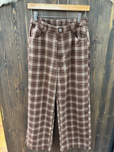 Load image into Gallery viewer, Women’s Plaid Wide Leg Pants