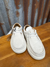 Load image into Gallery viewer, Kids Hilo Cream Corduroy Shoes