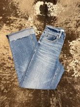 Load image into Gallery viewer, Flying Monkey High Rise Cuff Crop Straight