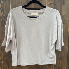 Load image into Gallery viewer, Lounge Boyfriend Crop Tee