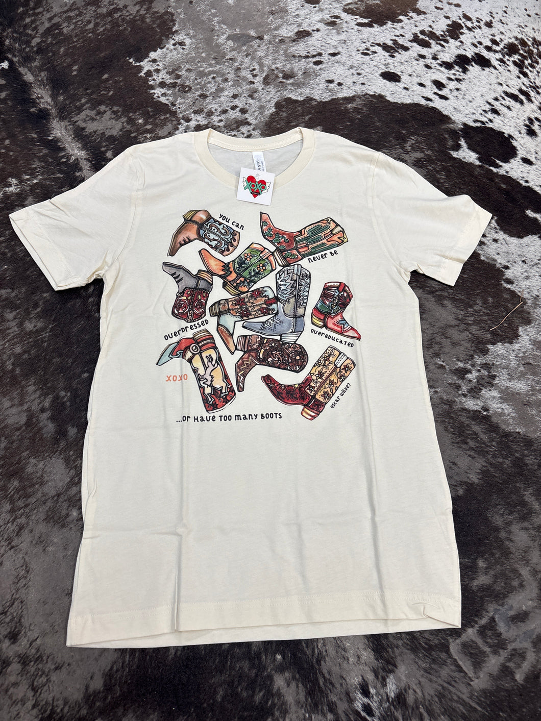 Women’s Too Many Boots Graphic Tee