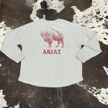 Load image into Gallery viewer, Women’s True West Oversized LS Tee