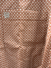 Load image into Gallery viewer, Men’s Orange Cinch Long Sleeve Button Up