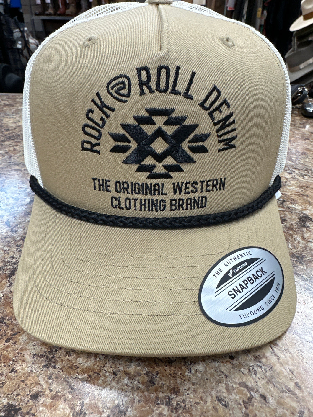 Rock & Roll Mustard Cap.