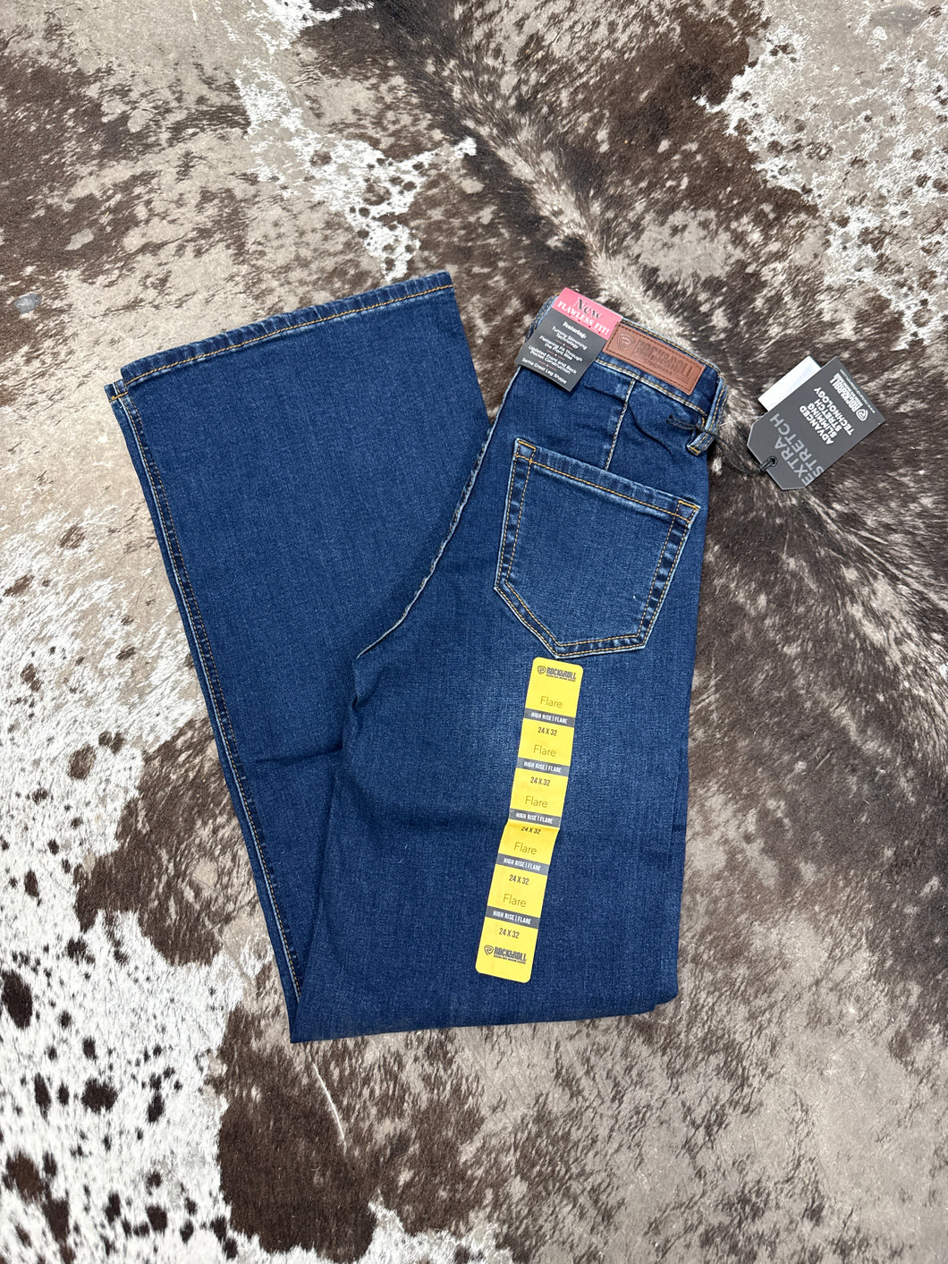 Women’s Front Seam High Rise Flare