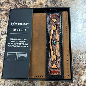 Ariat Bifold Tooled Leather Strip