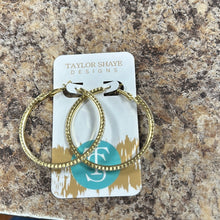 Load image into Gallery viewer, Majorie CZ Hoops.
