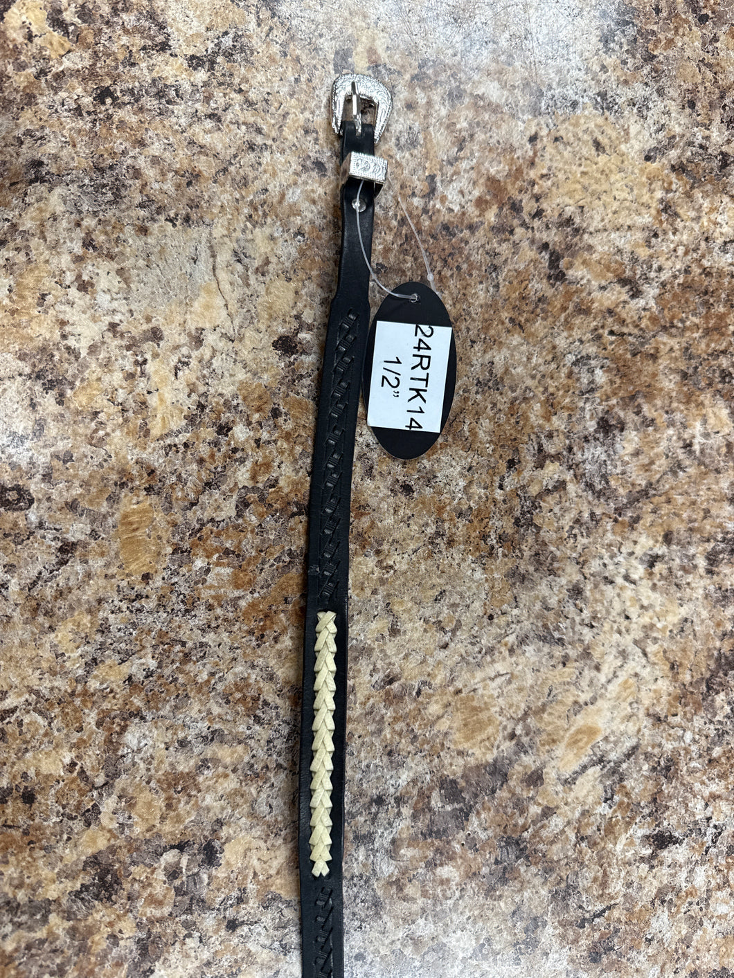 Western Leather Hat Band