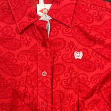 Load image into Gallery viewer, Women’s Cinch Red LS Button Up