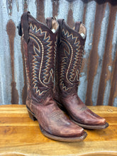 Load image into Gallery viewer, Circle G Ladies Shedron Deep Red Boot
