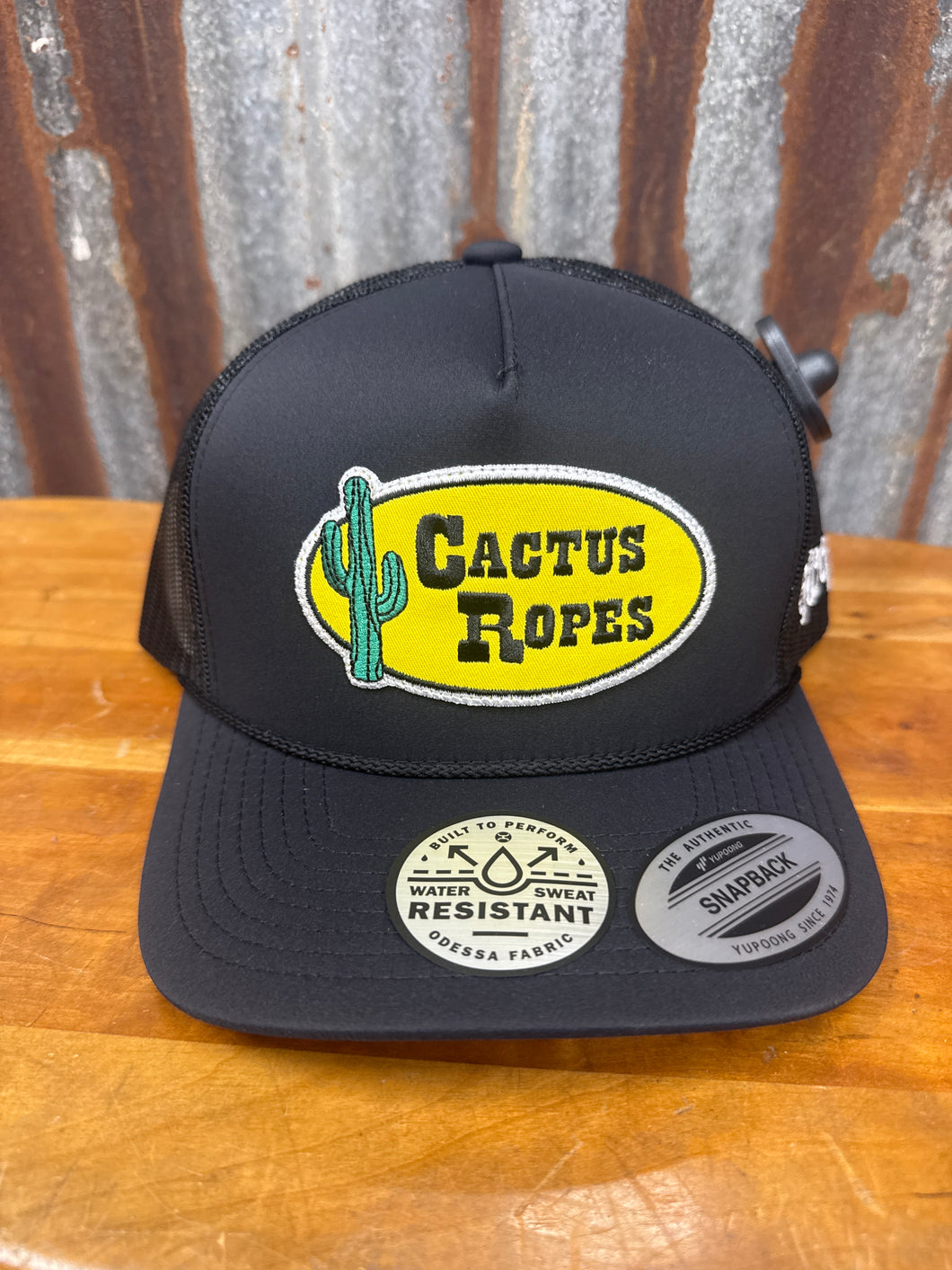 Hooey Cactus Ropes Trucker W/ Oval Patch