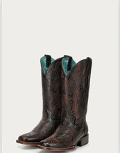 Load image into Gallery viewer, Women’s Corral Distressed Black Floral Embroidery Boot