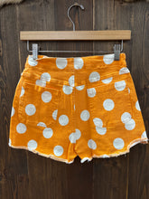 Load image into Gallery viewer, Orange Polka Dot Skort