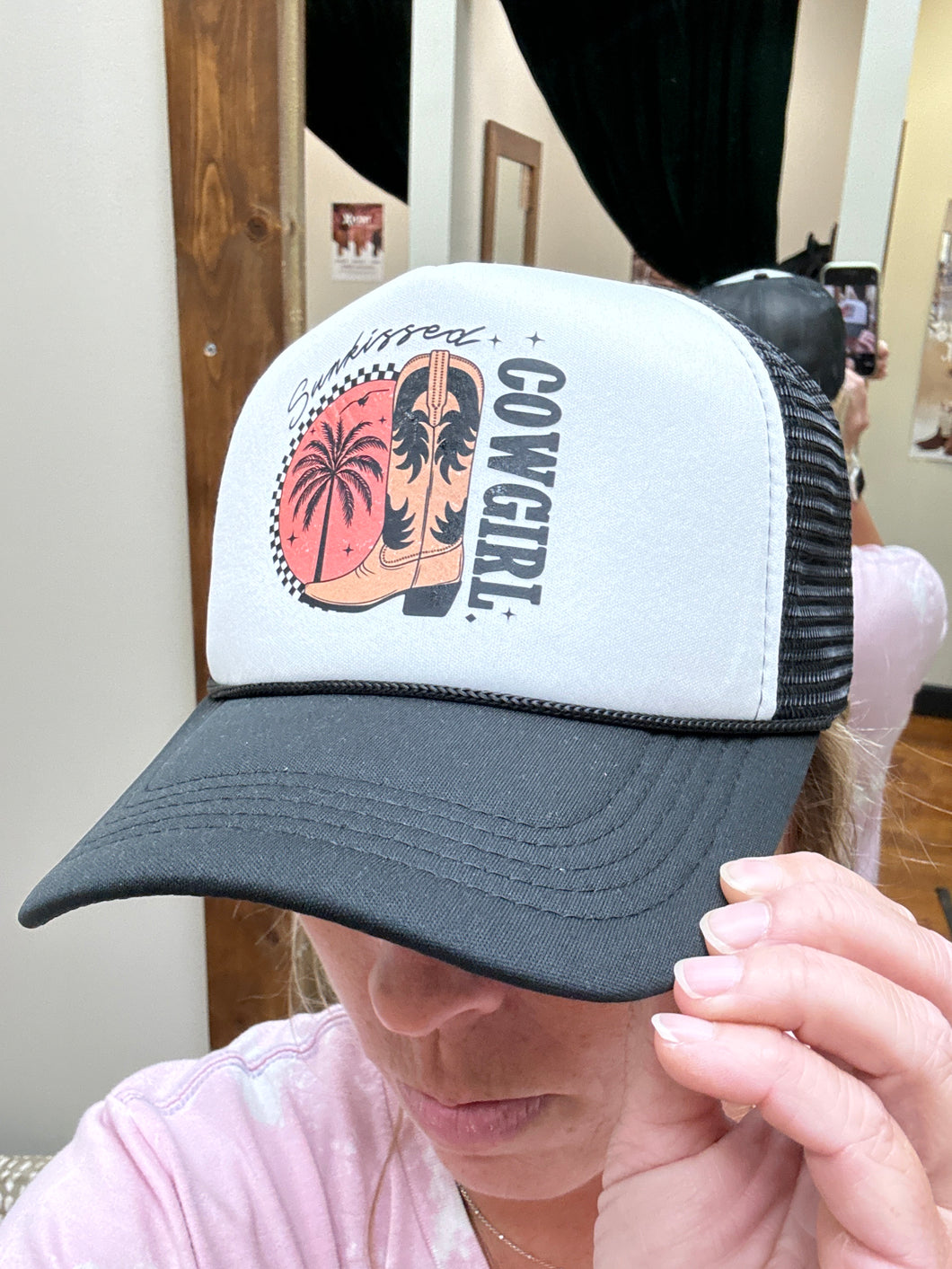 Sunkissed Cowgirl Trucker Hat