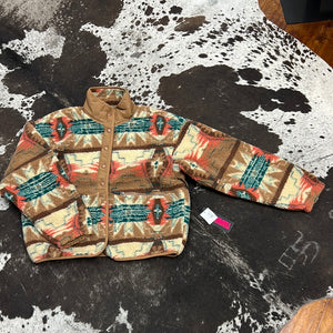 Women’s Printed Sherpa Jacket