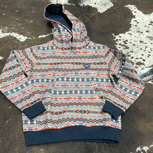 Load image into Gallery viewer, “Mesa” Hooey Youth Men’s Multi Color Aztec Hoody with Pattern All Over