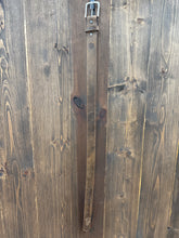 Load image into Gallery viewer, Kid’s Brown Leather Belt w/ Embellished Flag