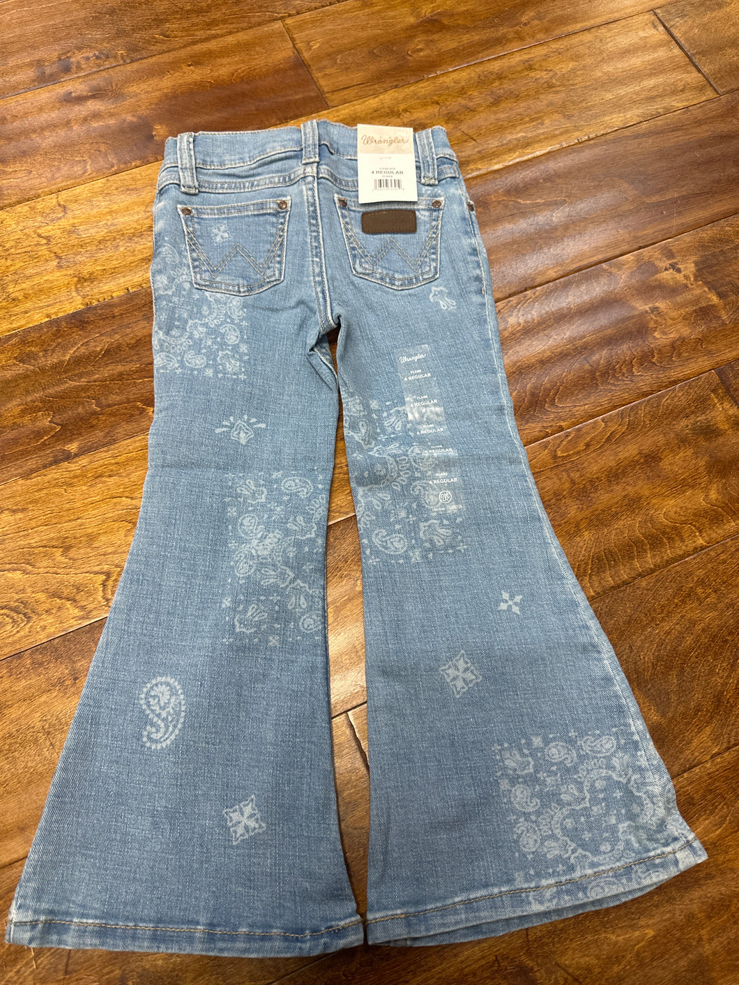 Wrangler Girls Retro Flare Melody Jeans.