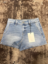 Load image into Gallery viewer, Women’s Hidden High Rise Denim Shorts