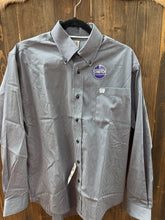 Load image into Gallery viewer, Cinch Men’s Blue Stripe Longsleeve Button Up