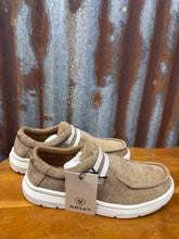 Load image into Gallery viewer, Kids Ariat Hilo Tan Corduroy Shoes