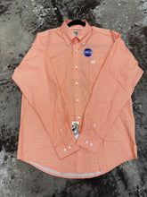 Load image into Gallery viewer, Men’s Cinch Orange Printed Button Up