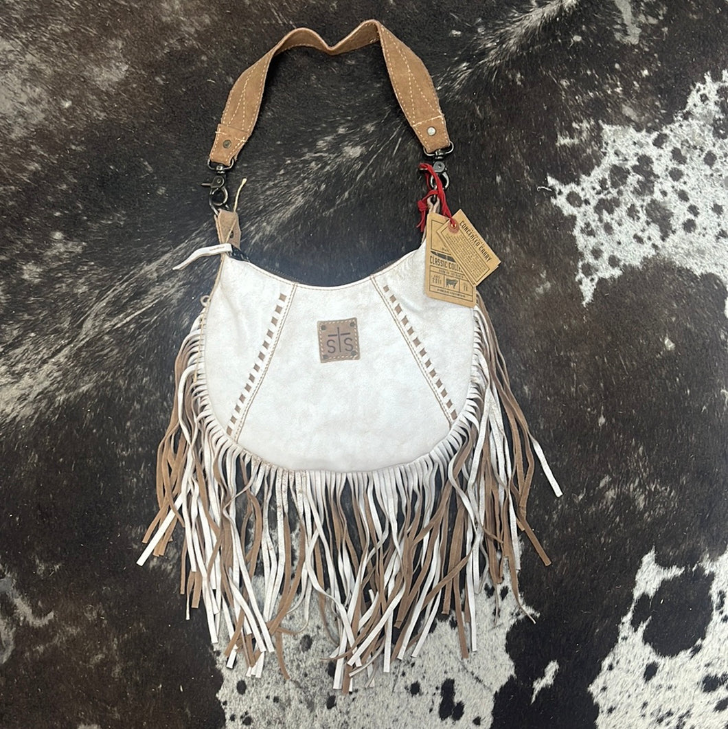 STS Cremello Nellie Fringe Bag