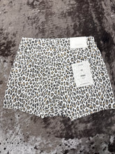Load image into Gallery viewer, Hidden White Cheetah Shorts