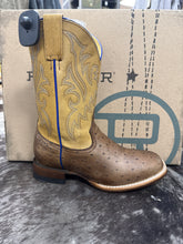 Load image into Gallery viewer, Big Kids Roper Brown Quill Boot