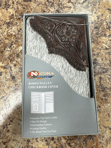 Nocona Grey Rodeo Wallet