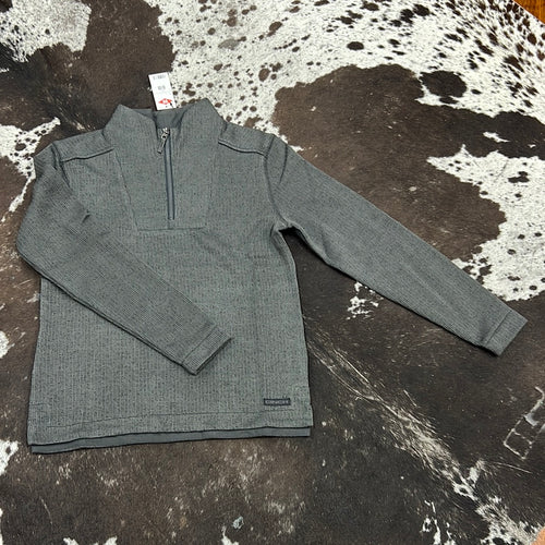 Women’s Charcoal 1/4 Zip Sweater