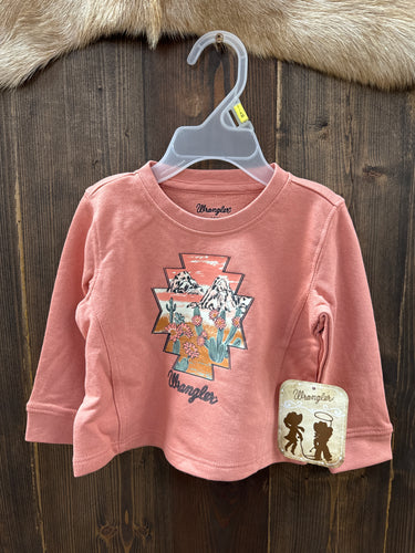 Girls Wrangler Long Sleeve Sweatshirt