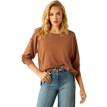 Load image into Gallery viewer, Ariat Womens Willow Toffee Sweatshirt.