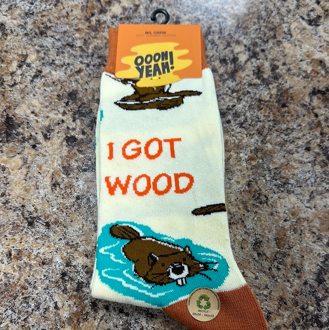Unisex Got Wood Socks