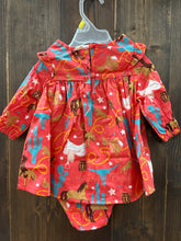 Load image into Gallery viewer, Wrangler Baby Girl Pink Horse Dress